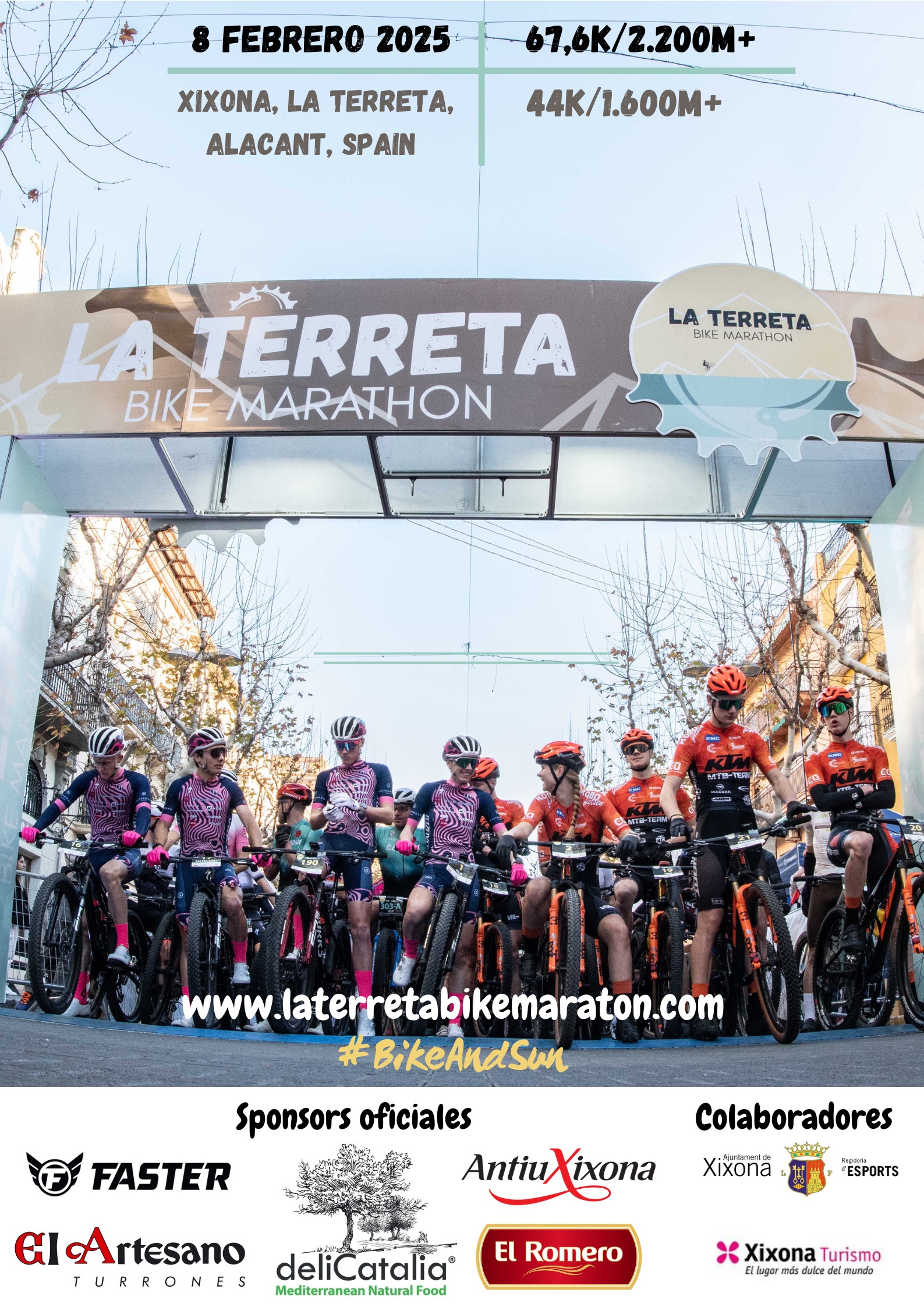 Inicio cartel BTT La Terreta